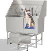 50inStainless Steel Dog Washing Station