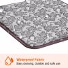 Pet Heating Pad Dog Cat Electric Heating Mat Waterproof Adjustable Warming Blanket with Chew Resistant Steel Cord Case
