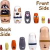 Nesting Dolls, Animal Nesting Easter Eggs Toys, Wooden Matryoshka Dolls for Kids (Cute Dog)