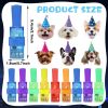 6Pcs Dog Themed LED Finger Lights Puppy Party Favors Glow in the Dark Light Up Finger Lights Toys