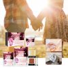 Dowmoo Couple Hand Model Clone Powder, Valentine's Day Diy Gift 3d Hand Model Crafts Creative Home Decoration
