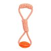 Pet Cotton Rope Hand Pull Leakage Food Ball Teeth Cleaning Toys