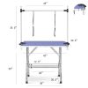 Large Grooming Table for Pet Dog with Adjustable Arm and Clamps Large Heavy Duty Animal grooming table