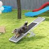 Wooden Dog Agility Seesaw for Training and Exercise, Weather Resistant, 83" L x 16" W x 14" H