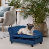 Pet Sofa Bed with Storage, Cushy Couch for Small Dogs, Soft Foam Couch, Modern Pet Furniture