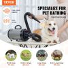 VEVOR Dog Dryer, 2000W/2.7HP Dog Blow Dryer, Pet Grooming Dryer with Adjustable Speed and Temperature Control