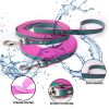 Durable material New style two-color training rope Tangle-free Soft on pet 4.92FT Obedience training Daily walk training Park training  Evening/early